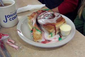 Famous Cinnamon Roll at Johnsons Corner