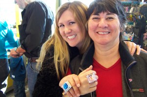 Me and Mom with rings