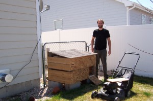 Lawnmower dolly and chicken coop