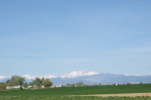 Mountains from I-25