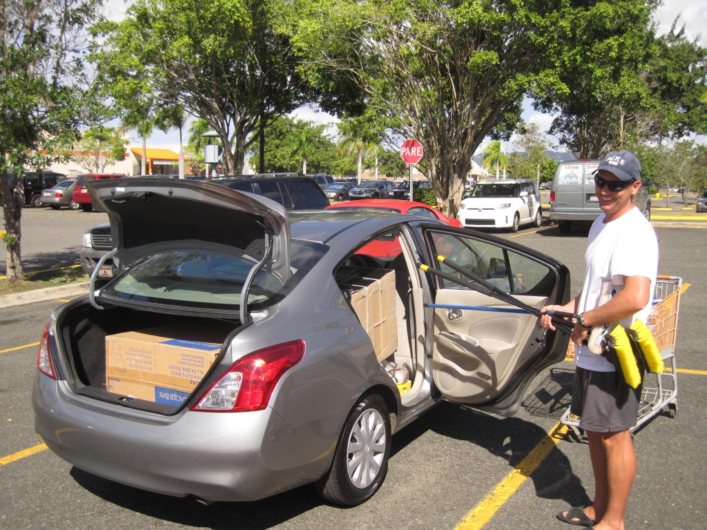 Matt with car