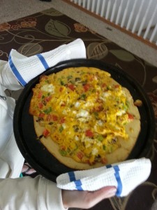 egg pizza