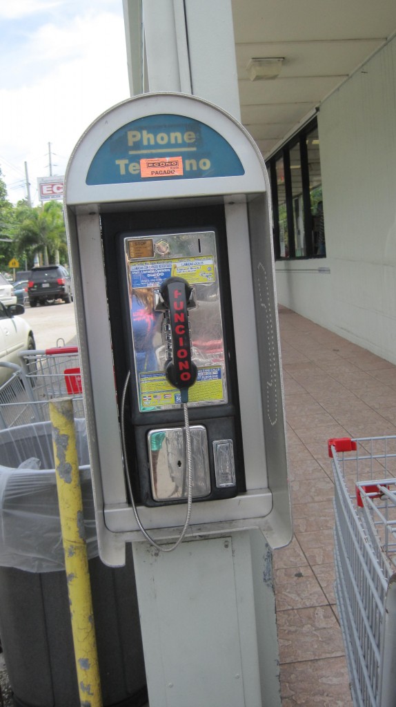 pay phone