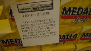 Ley de Cierre