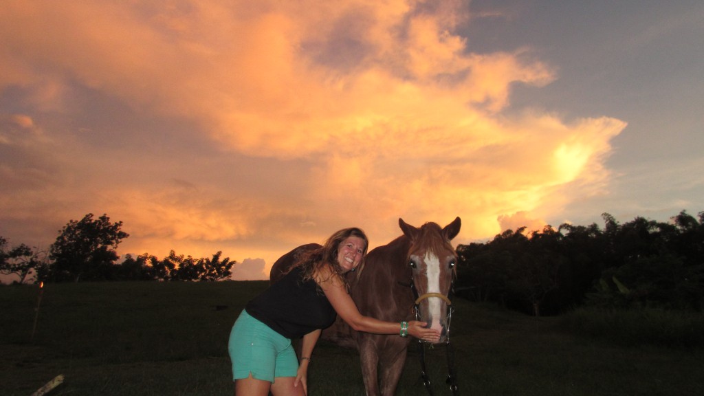 Cassie and Horse