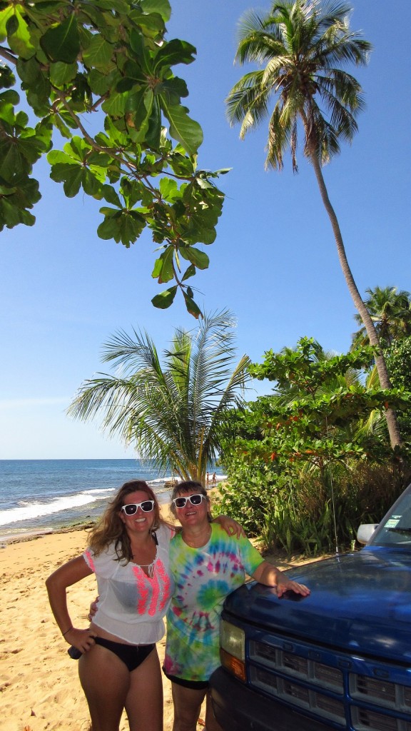 Mom and I at beach small