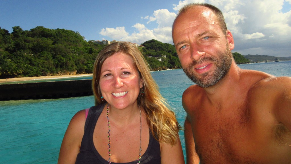 Britton and Cassie at Crashboat 1