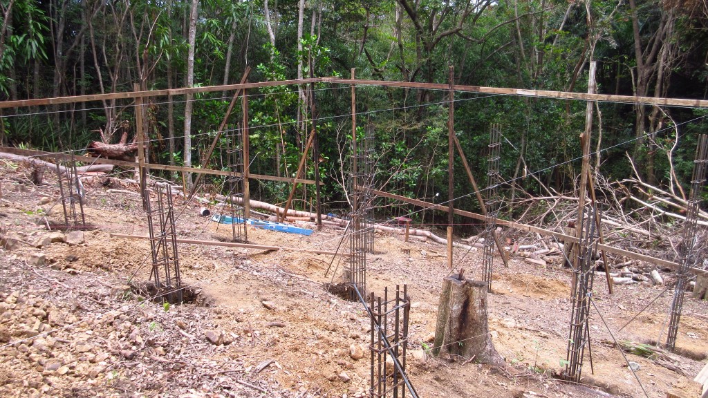 Rebar columns