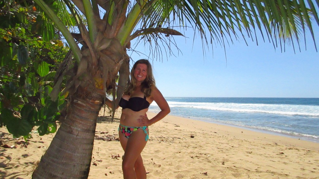 Cassie at pools beach