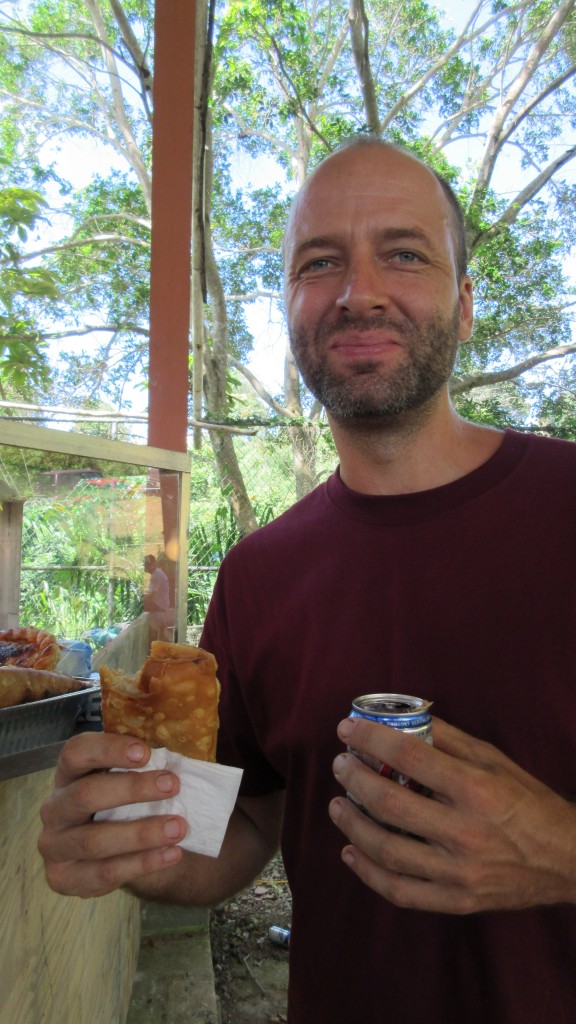 Britton y comida Puerto Rico food