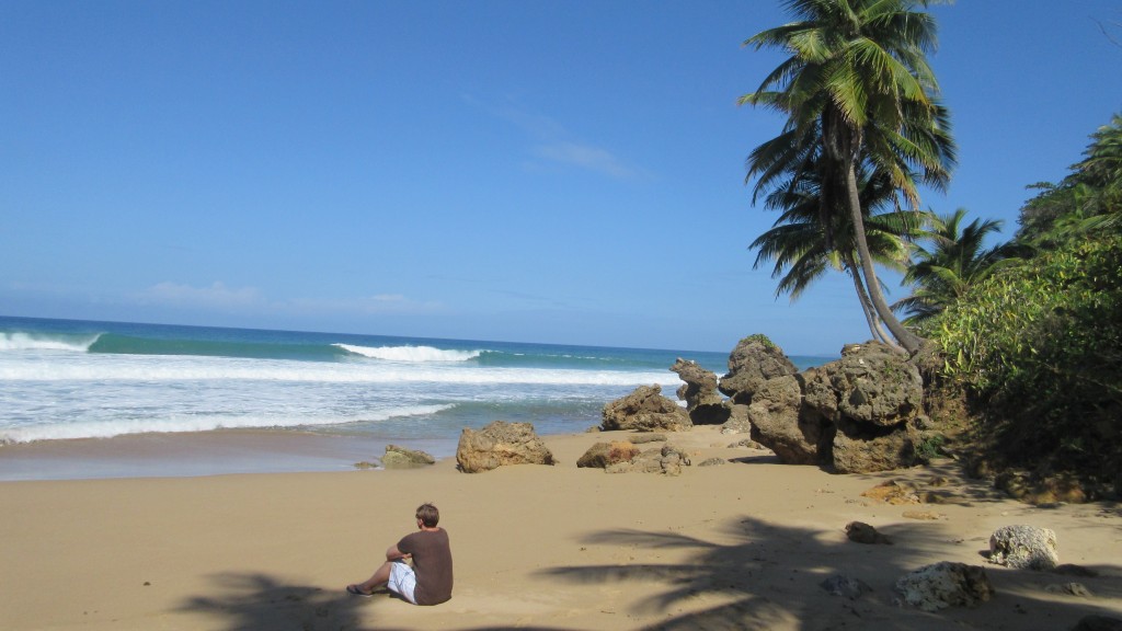 Sean on the beach