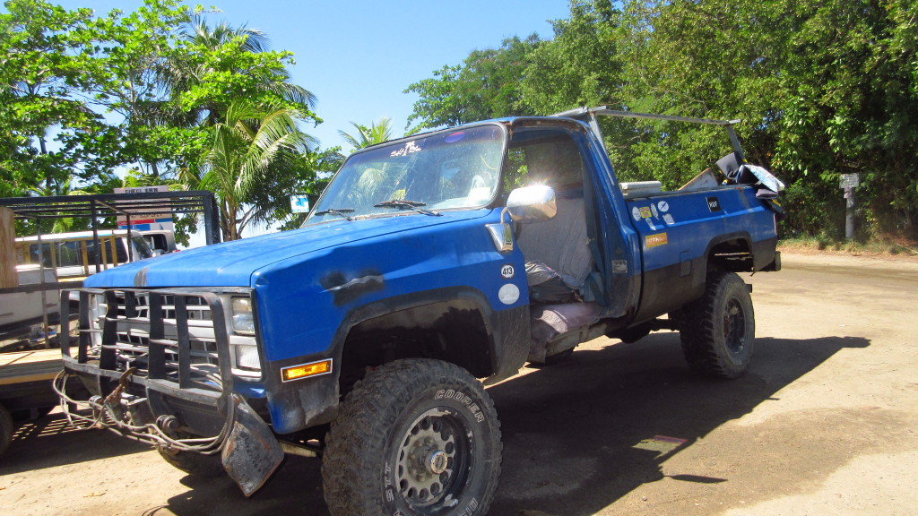 Truck with no doors strange sights