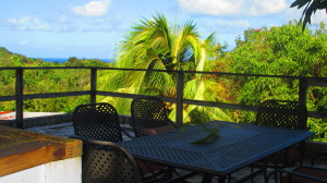 Cabana Table and view