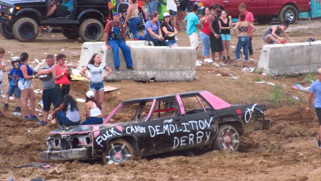 F Cancer Demo car