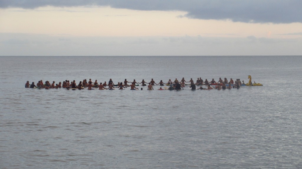 Paddle out