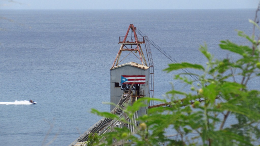 Sugar Mill in Distance