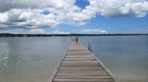 Long pier